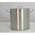 large stainless steel pot